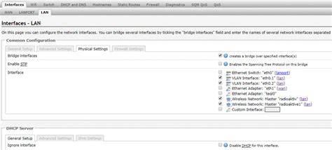 Image result for OpenWrt Interface Configuration