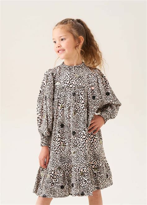 Angel & Rocket Girls Sequin Brown Dresses