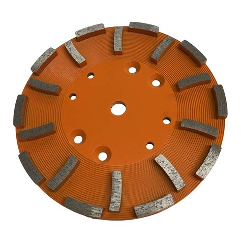EDCO 10″ - 20 Segment Economy Diamond Grinding Disc for Turbo Grinder ...