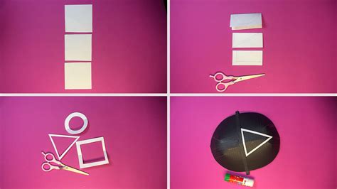 Squid Game mask made of paper: Instructions with video & photos