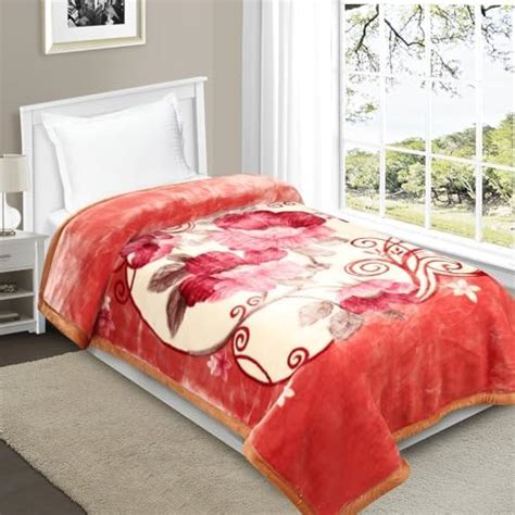 Buy Signature Extra Soft Single Bed Double Layered Blanket (Fuchsia ...