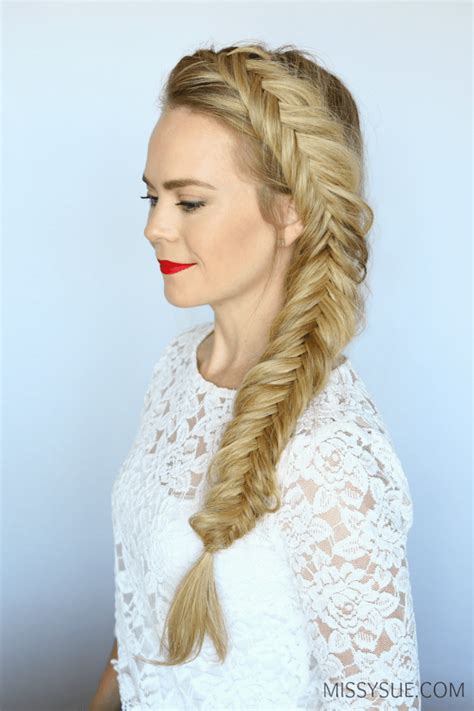 Image result for Side Fishtail Braid