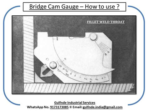 What Is the Bridge Cam Gauge and How Do I Use It? Welding Guage
