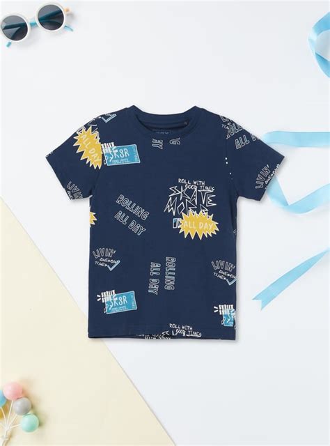 Buy Boys Printed T-shirt Online at just Rs. 199.0 - 1000015650011 | Max ...