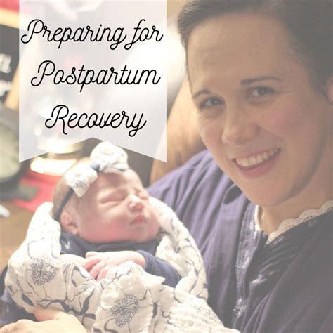 Preparing for Postpartum Recovery – Gentle Delivery Midwifery Services (Centre Co. PA)