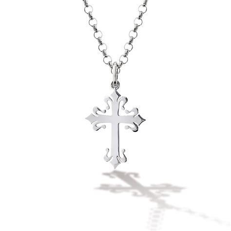 St James Cross Pendant Silver | Cassandra Goad