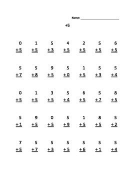 Image result for Addition Number Speed Test