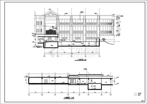 镇江某居住区315平米3层框混结构住宅楼建筑设计CAD图纸（含阁楼）_居住建筑_土木在线