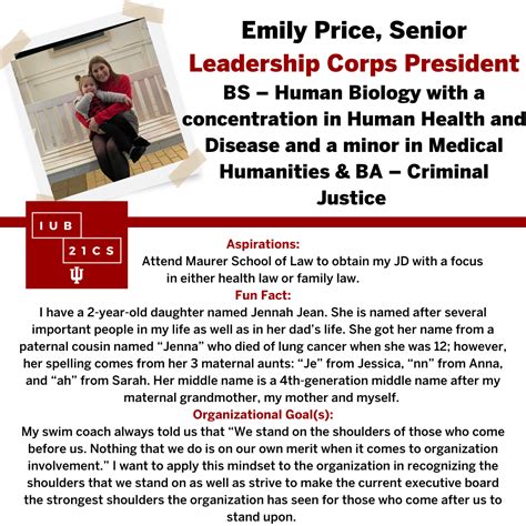 Leadership Corps: Current Students: 21st Century Scholars Program ...