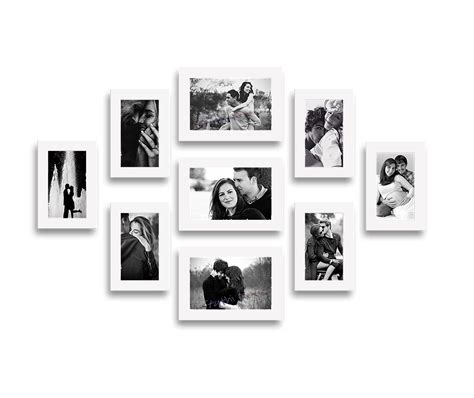 Stuthi Arts Wood MDF Photo Frame With Glass (9 Photos) Wall Mount ...