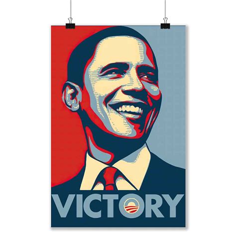 wallpics® Barack Obama Waterproof Vinyl Sticker Poster | can2140 ...