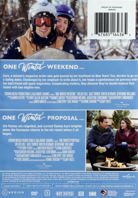 ONE WINTER WEEKEND / ONE WINTER PROPOSAL - HamiltonBook.com
