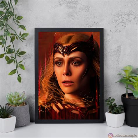 WandaVision: Scarlet Witch Framed Poster – CollectACouple