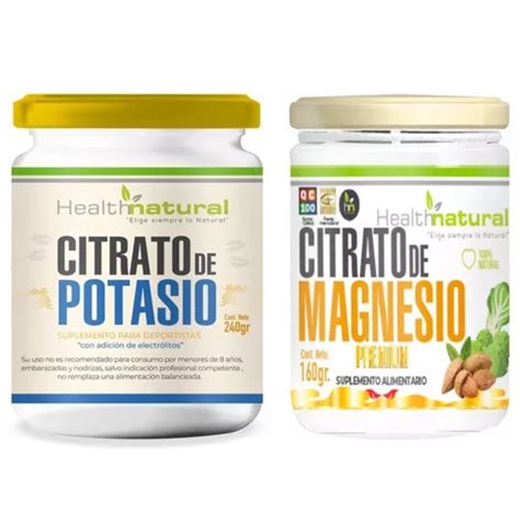 Citrato De Magnesio + Potasio – HealthGreen.cl