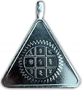 numeroastro Surya Budh Yantra Locket | Pendant In Pure Silver For Men ...