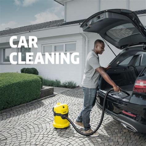 Karcher WD3 Wet & Dry Vacuum Cleaner, VCH2 Cordless Handheld Vacuum ...
