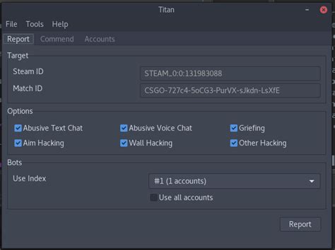 CS GO Report Bot 的图像结果