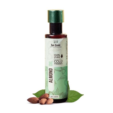 Nat Habit Cold Pressed Pure Sweet Almond Oil