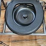 Height Adjustable Commode Chair by Expertomind | Toilet Chair for Old ...