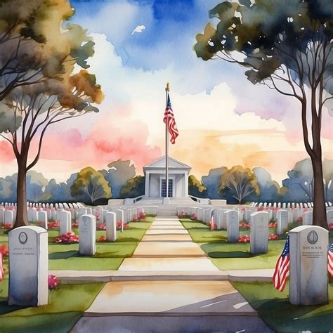 Memorial Day Illustration Art Print Free Stock Photo - Public Domain ...