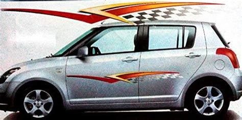 AutoMopix 1 Set Car Graphics 2 Side Decal Vinyl Decal Body Sticker ...