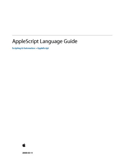 AppleScript Guide 的图像结果