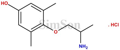 4-Hydroxy Mexiletine Hydrochloride | CAS No- 123363-66-6 | Simson ...