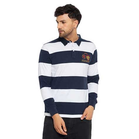 Duke Urban Men Polo Neck Full Sleeve Cotton T-shirt (LF3940)