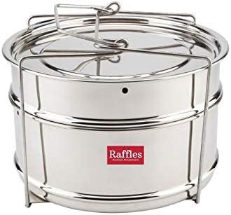 Buy Raffles Premium SS Cooker Separator P4 Suitable for 4.4 litres ...