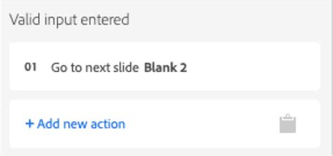 Adding an input field to an Adobe Captivate project