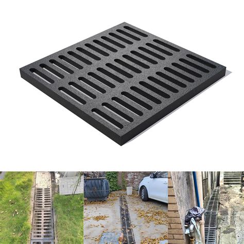 Cast Iron Drain Grate, 20 * 20in Outdoor Drain Cover, B125 Class ...