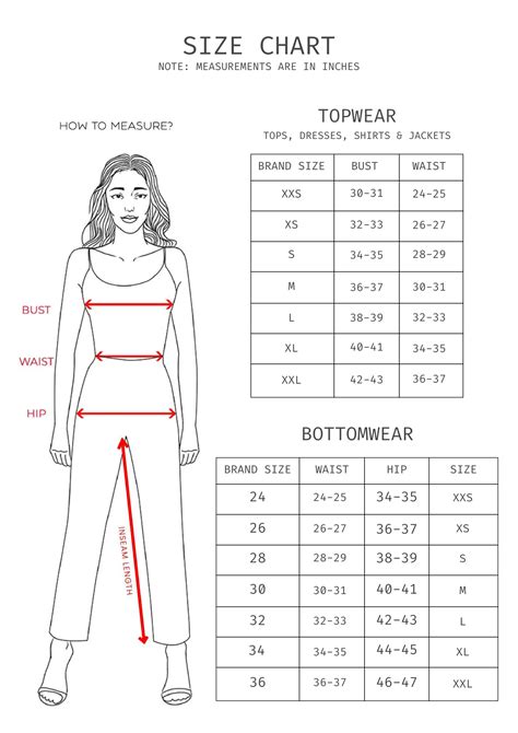 Size Chart – Oyela