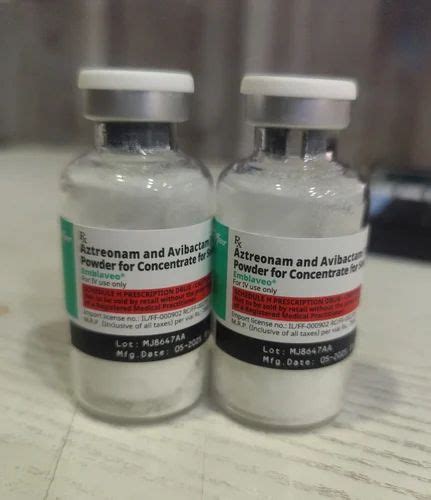 Anti Cancer Injections - Emblaveo Inj (aztreonam Avibactam ) Trader ...