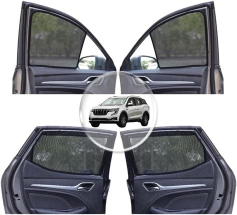 Automaze Car Side Window Roller Sun-Shades Mesh Curtain Blinds, Custom ...