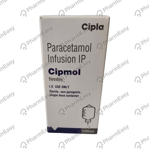 Cipmol 1000 MG/100ML Infusion (100): Uses, Side Effects, Price & Dosage ...