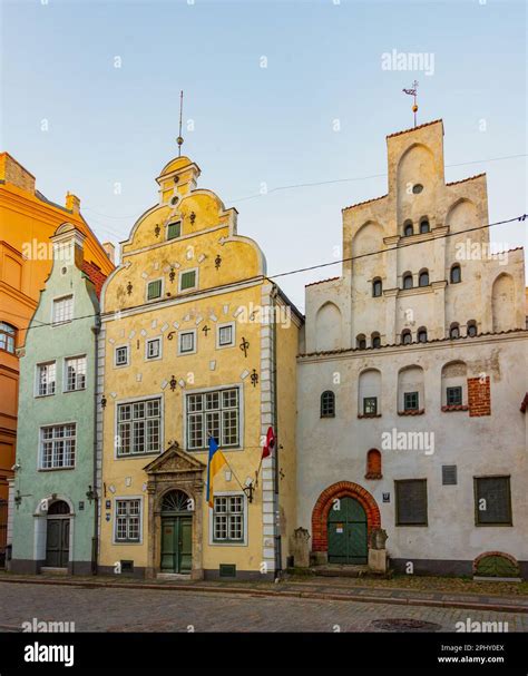 Three brothers - a famous complex of three buildings hosting a museum ...