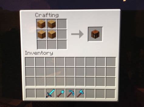 Image result for Minecraft Move Crafting Table