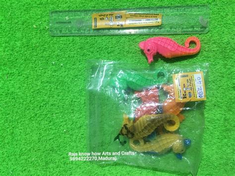 Sea horse plastic – KnowHowArtCraft
