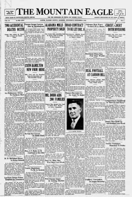 Daily Mountain Eagle from Jasper, Alabama - Newspapers.com™