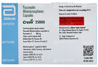Creon 25000 Capsule – Enzyme Deficiency Care