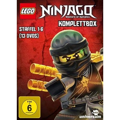 Rated: Ages 6 and over Format: DVD LEGO Ninjago - Komplettbox/Staffel 1 ...