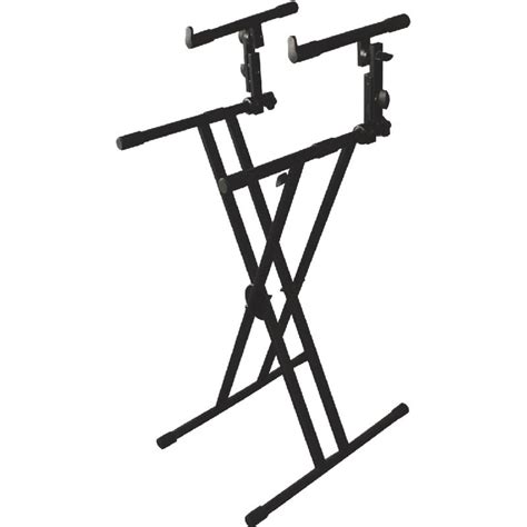 Tristar Double Keyboard Stand KS-017 - Heavy Duty XX Brace | Symphonymuzik