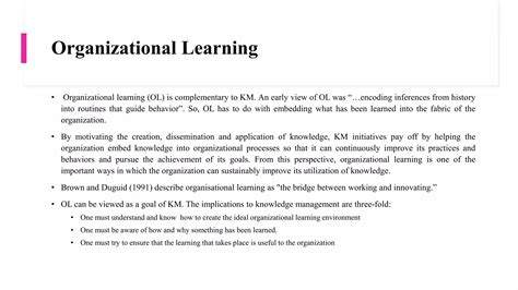 Knowledge Management Organizational Learning 的图像结果