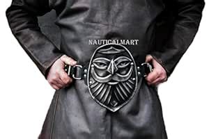 Buy NAUTICALMART Blackened Dwarven Style Belt- LARP Armor Online at Low ...