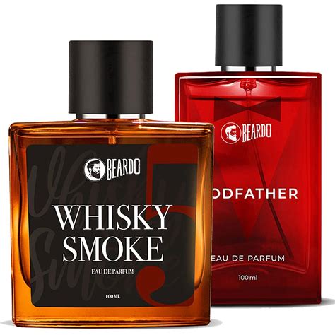 Buy Beardo Godfather and Whisky Smoke Perfume for Men, 100 ml x 2| EAU ...