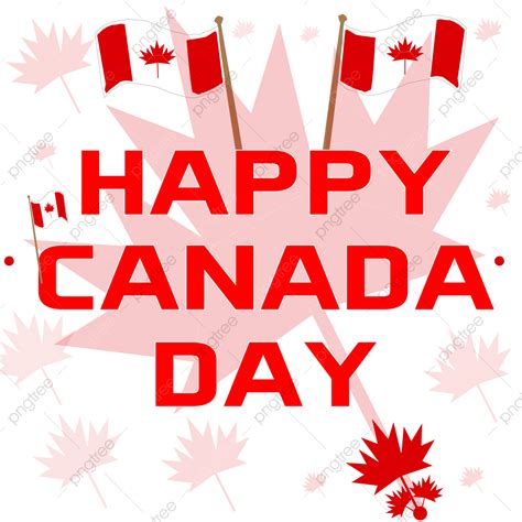 Happy Canada Day Vector Png, Happy Canada Day Vector, Happy Canada Day ...