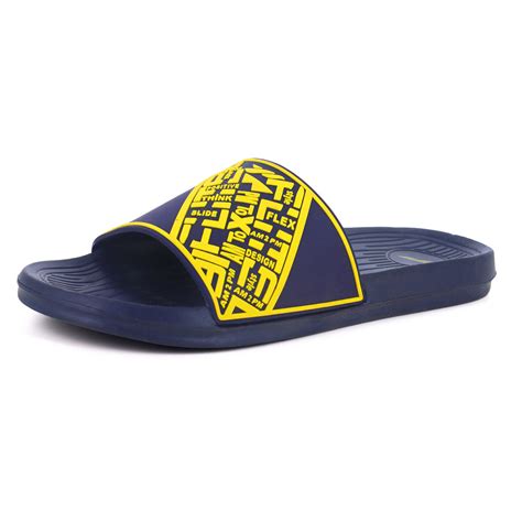 Buy Blue Slides For Men FL 2046 Online at best Price – Relaxo Footwears ...