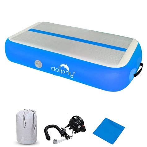 Dolphy 3.3ft Inflatable Gymnastics Air Tumbling Mat - 8 Inches Thick ...