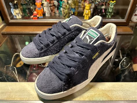 PUMA PUMASUEDE FAT LACE "NEW NAVY-FROSTED" (2023) 27.5cm | USED ...