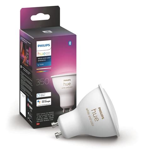 Philips Hue Color Ambiance Smart LED-lampa GU10 350 lm - Philips Hue ...